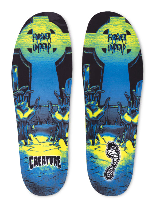 DESTIN IMPACT 5.5MM Low-All Arch Insoles | Creature Forever Undead