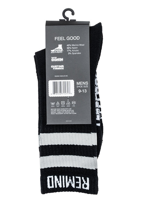 Remind Merino Wool Crew Sock