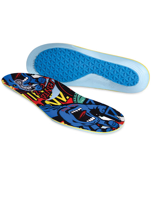 DESTIN IMPACT 5.5MM Low-All Arch Insoles | SC Screaming Hand Collage