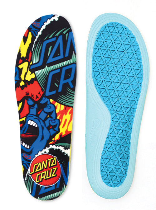 DESTIN IMPACT 5.5MM Low-All Arch Insoles | SC Screaming Hand Collage