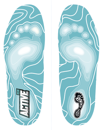 REDE ACTIVE 4MM Low-All Arch Insoles