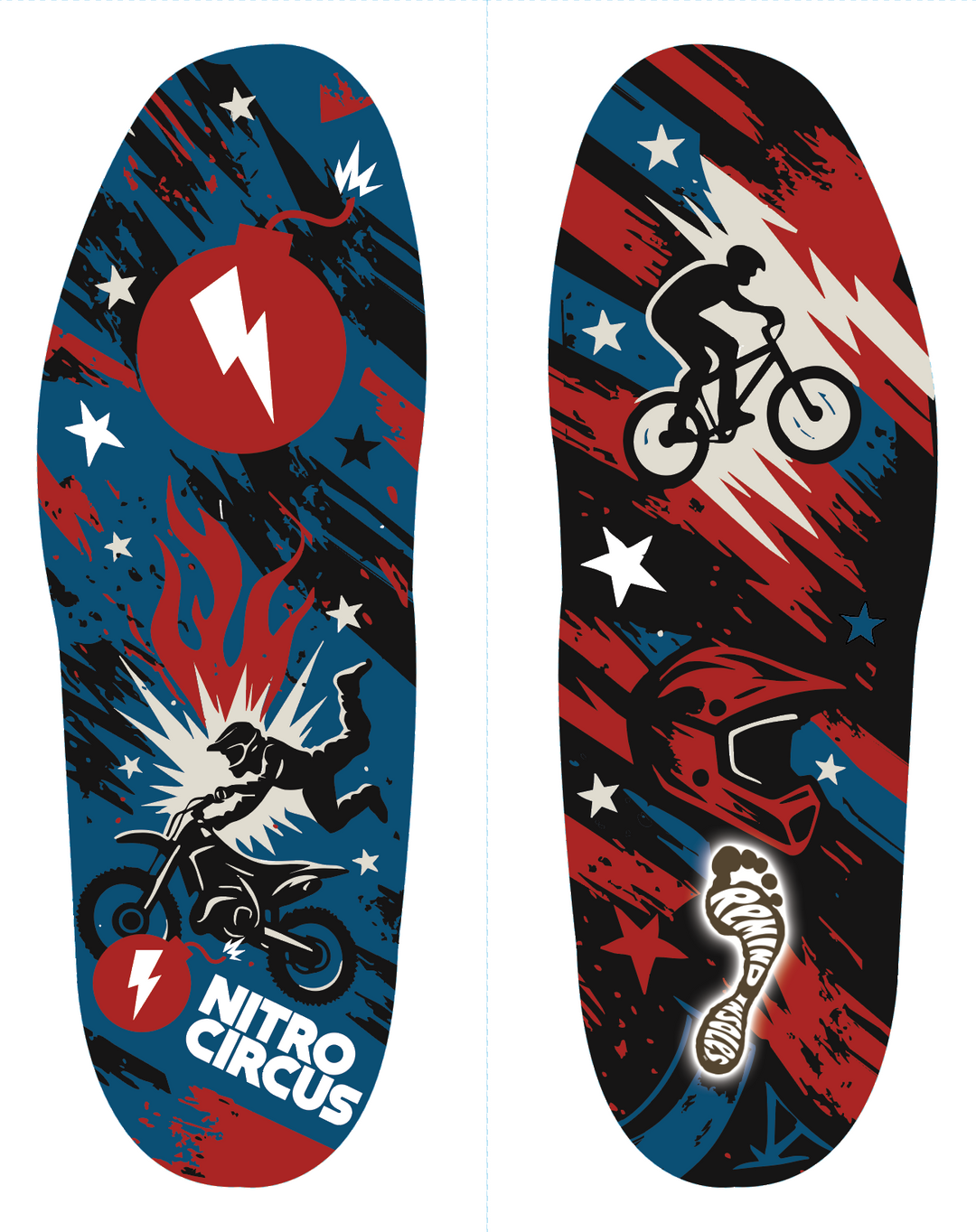 REDE IMPACT NITRO CIRCUS 5.5MM Low-All Arch Insoles