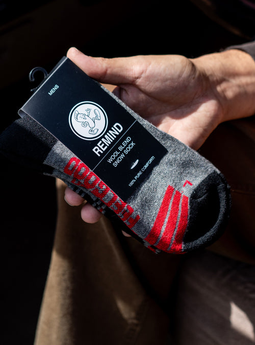 Remind Wool Blend Snow Sock