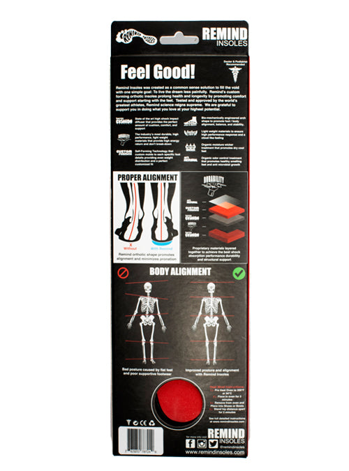 REMEDY 6MM Custom Arch Heat Moldable