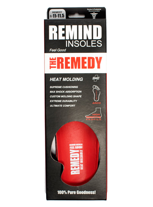 REMEDY 6MM Custom Arch Heat Moldable