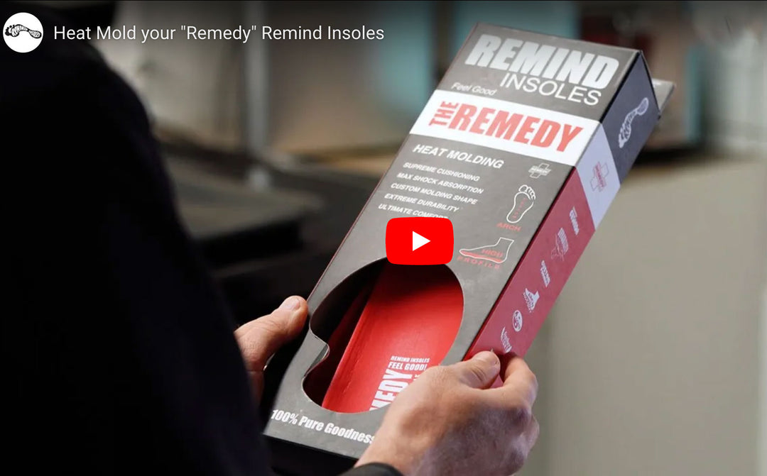 How To Heat Mold Your Remedy Insoles