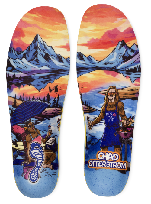 CUSH IMPACT 5.5MM Mid-High Arch | Chad Otterstrom Beach Day
