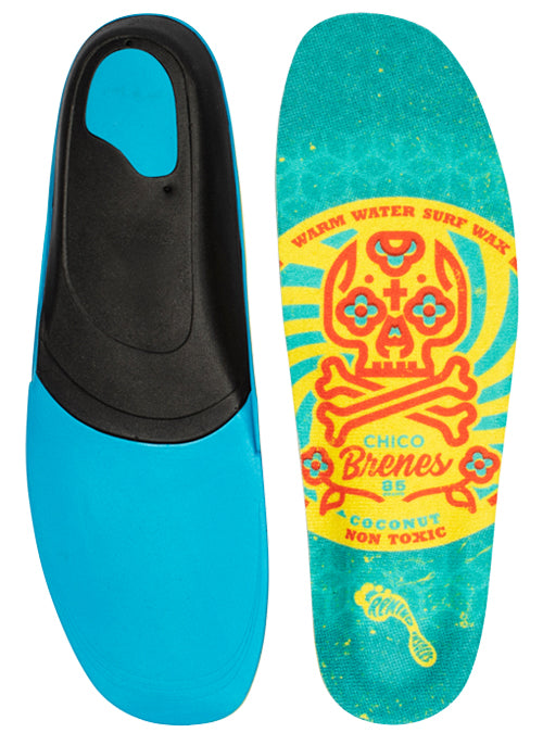 CUSH IMPACT 6MM Mid-High Arch | Chico Brenes Skull Wax Insoles