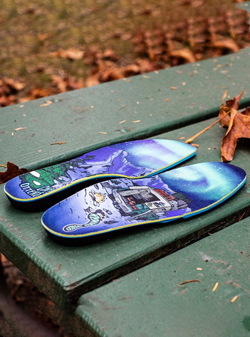 CUSH IMPACT 6MM Mid-High Arch | Chad Otterstrom Vanlife Insoles