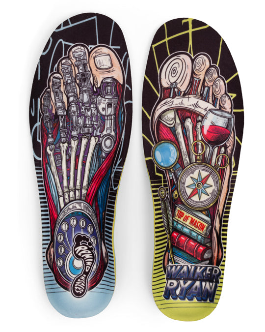 CUSH IMPACT 5.5MM Mid-High Arch | Walker Ryan Gnar Foot