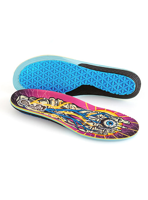 CUSH IMPACT REFLEXOLOGY 5.5MM Mid-High Arch Insoles