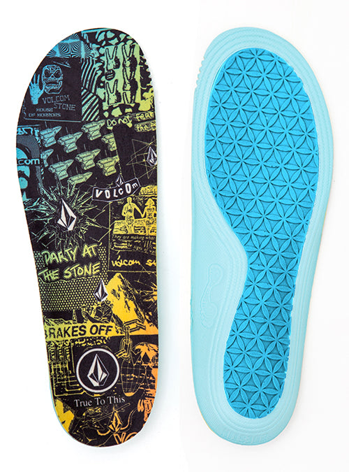 DESTIN IMPACT 5.5MM Low-All Arch Insoles | VOLCOM COLLAGE