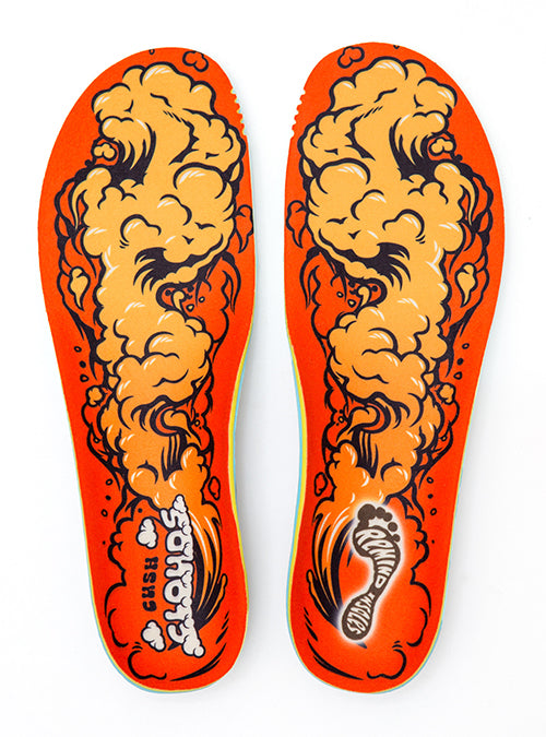 CUSH IMPACT CLOUDS 5.5MM Mid-High Arch Insoles