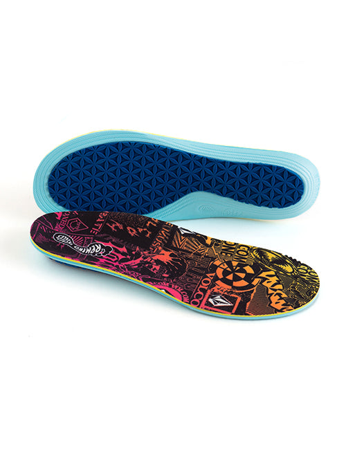 DESTIN IMPACT 5.5MM Low-All Arch Insoles | VOLCOM COLLAGE