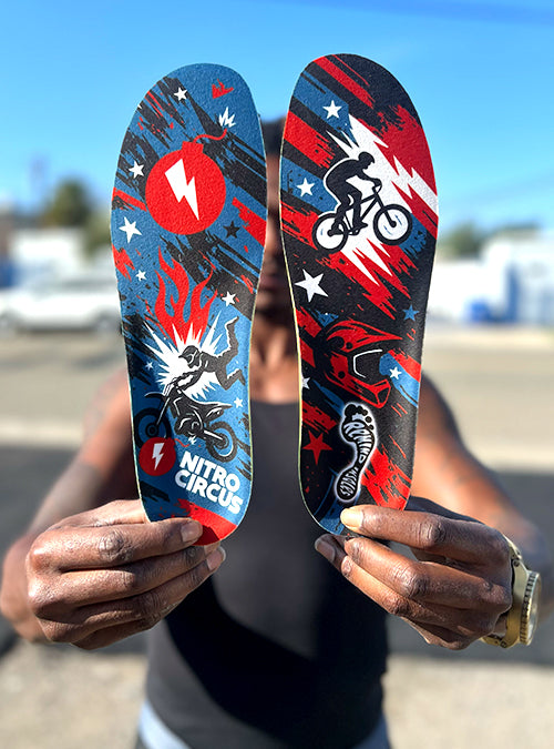 REDE IMPACT Nitro Circus 5.5MM Low-All Arch Insoles