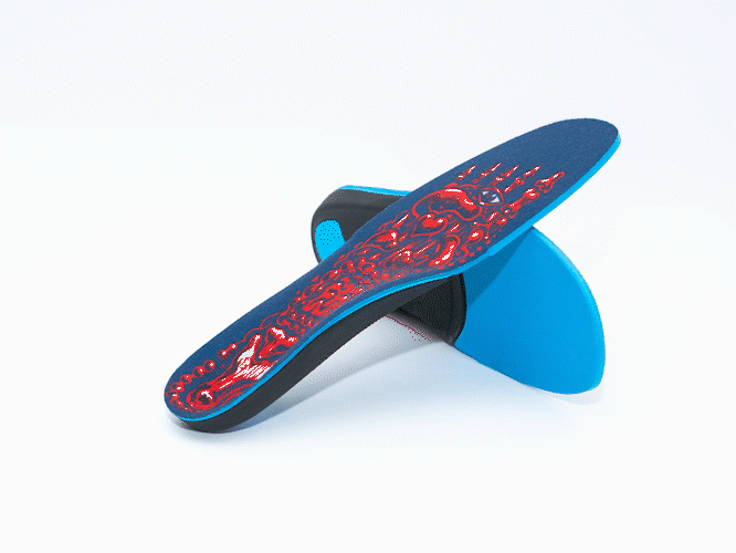 Remind Insoles the Cush Classic is designed for mid to high arch support