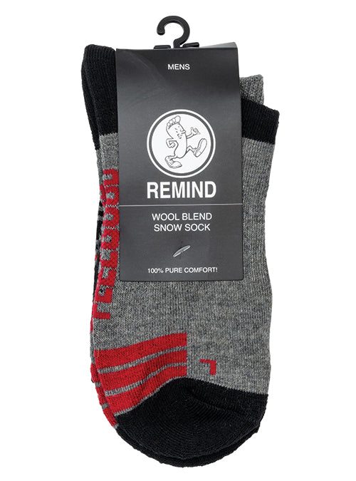Remind Wool Blend Snow Sock