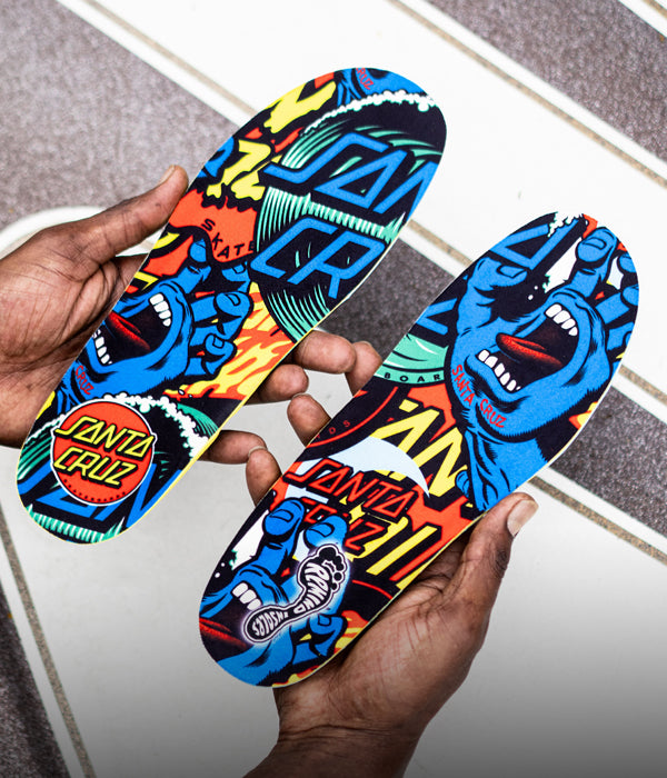 COLOR「REMIND」DYNAMITE  Remind x Santa Cruz Collab – Remind Insoles