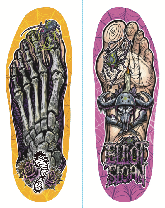 REDE IMPACT SLOAN GNAR FOOT 5.5MM Low-All Arch Insoles