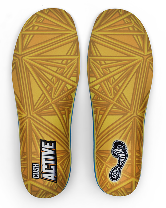 CUSH ACTIVE Metatron 4.0MM Mid-High Arch Insoles