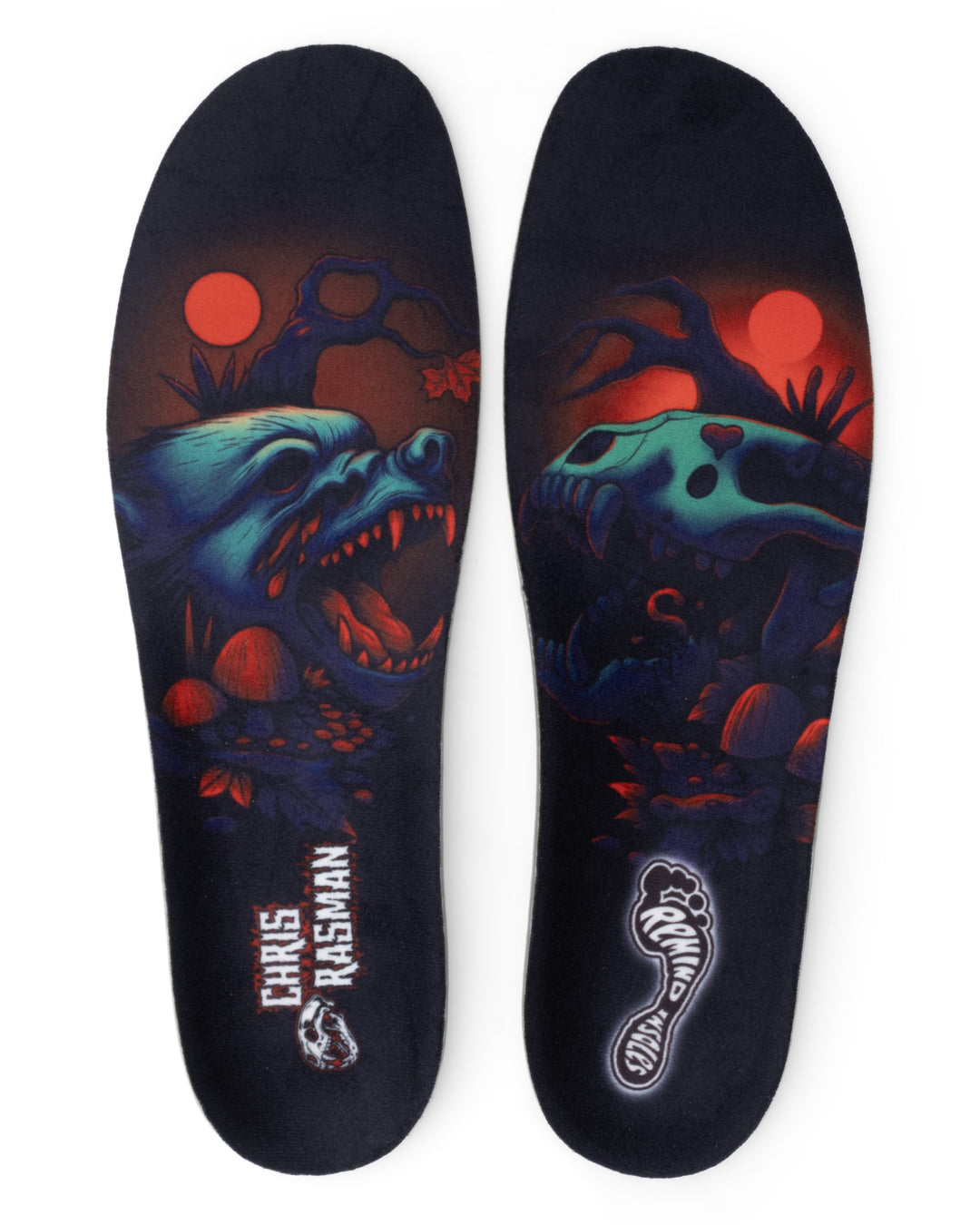 Rede Impact Chris Rasman Wolverine insoles, pair front view