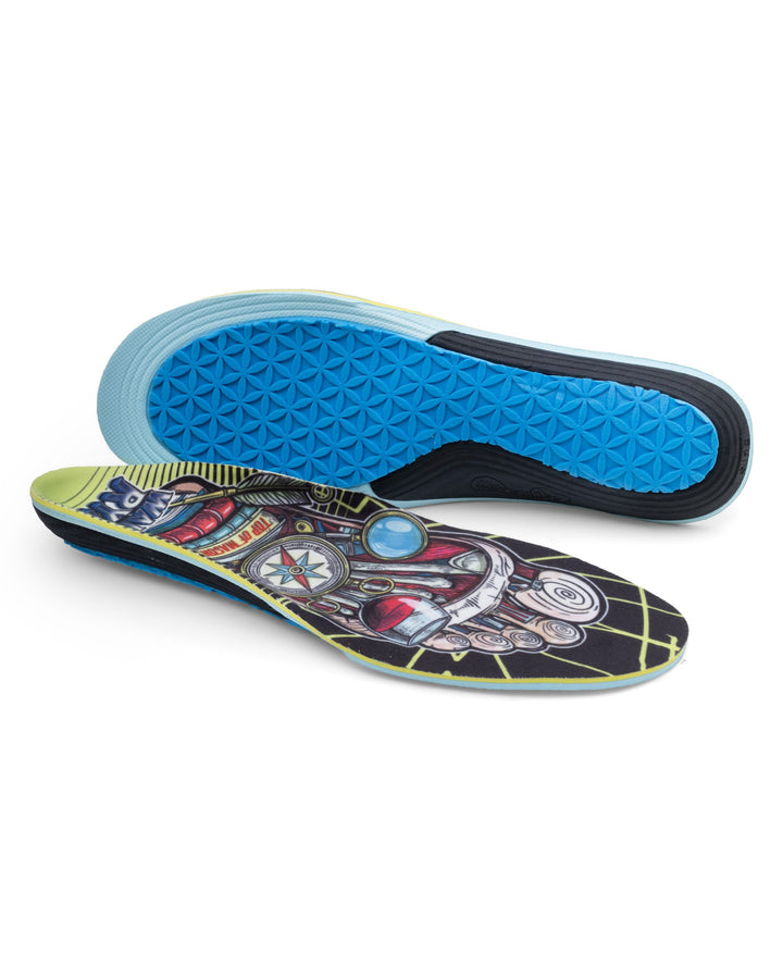 Cush Impact Walker Ryan Gnar Foot insole, side angle