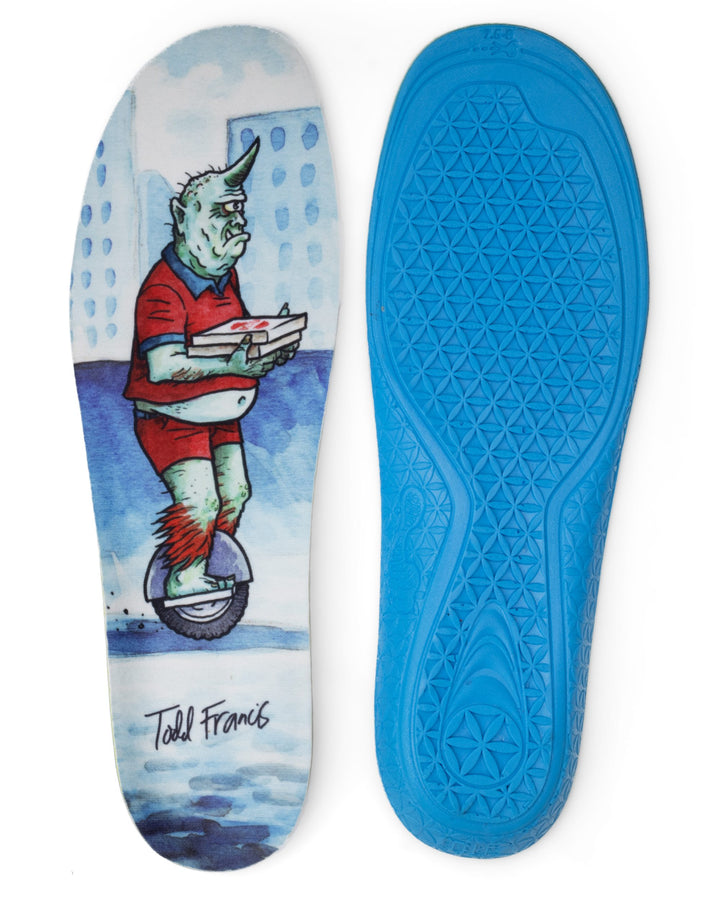 Rede Impact Todd Francis Cyclops insole, front and back