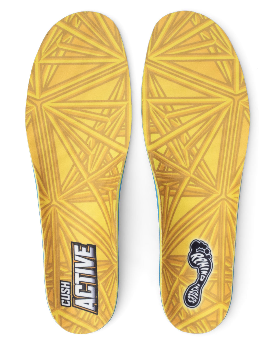 Cush Active Metatron insoles, pair front view