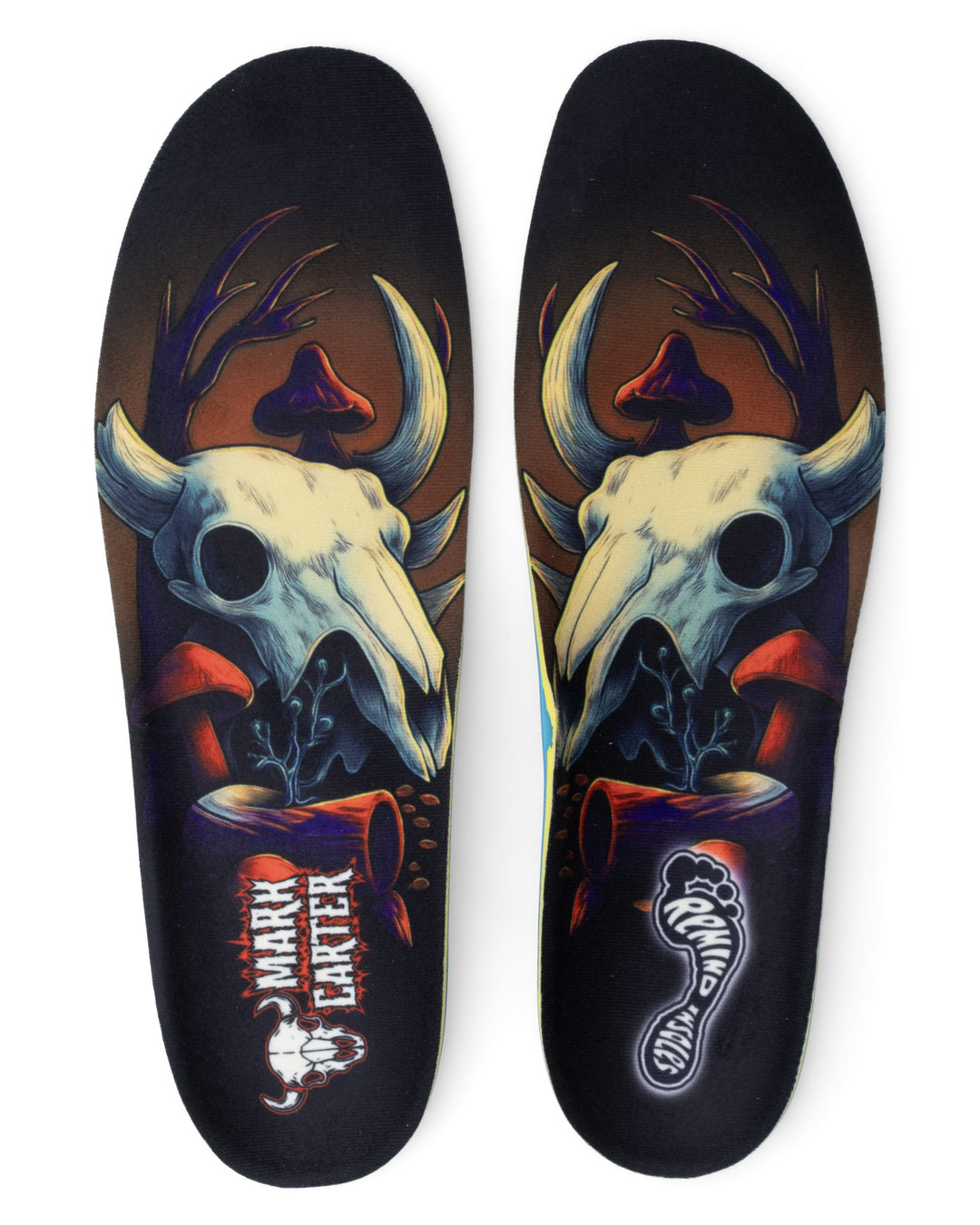 Destin Active Mark Carter Bison insoles, pair front view