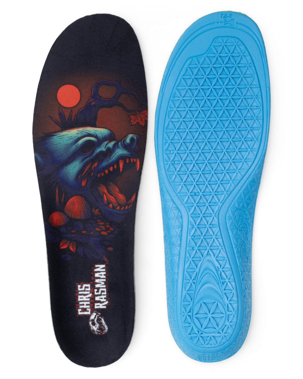 Rede Impact Chris Rasman Wolverine insole, front and back