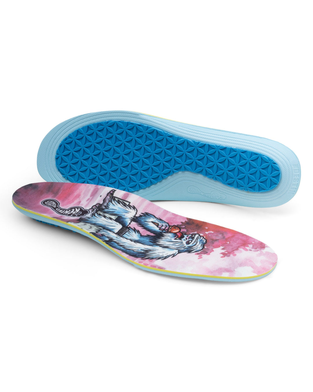 Destin Impact Todd Francis Yeti insole, side angle