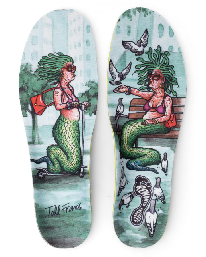 Cush Impact Todd Francis Medusa insoles, pair front view