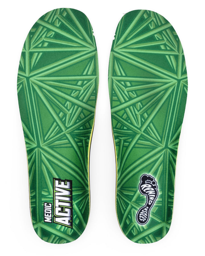 Medic Active Metatron insoles, pair front view