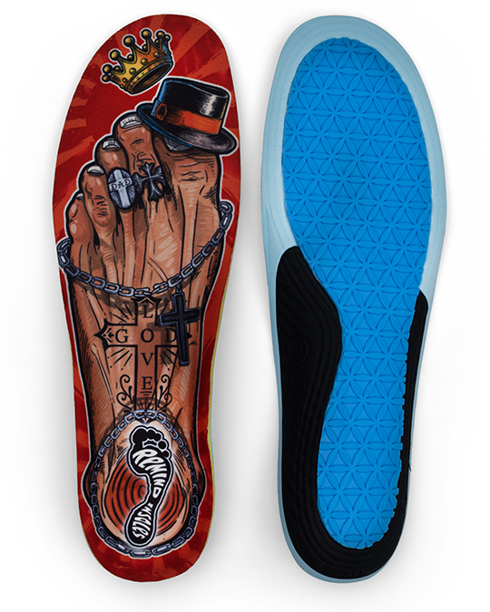CUSH IMPACT 5.5MM Mid-High Arch | Christian Hosoi Gnar Foot