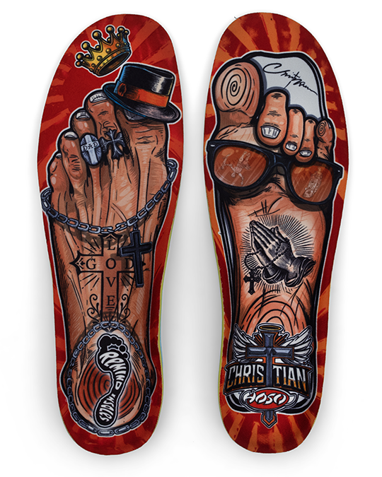 CUSH IMPACT 5.5MM Mid-High Arch | Christian Hosoi Gnar Foot