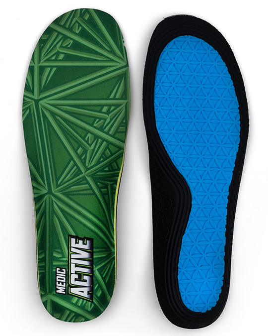 MEDIC ACTIVE Metatron 4.0MM Mid-High Arch Insoles