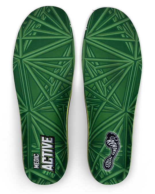 MEDIC ACTIVE Metatron 4.0MM Mid-High Arch Insoles