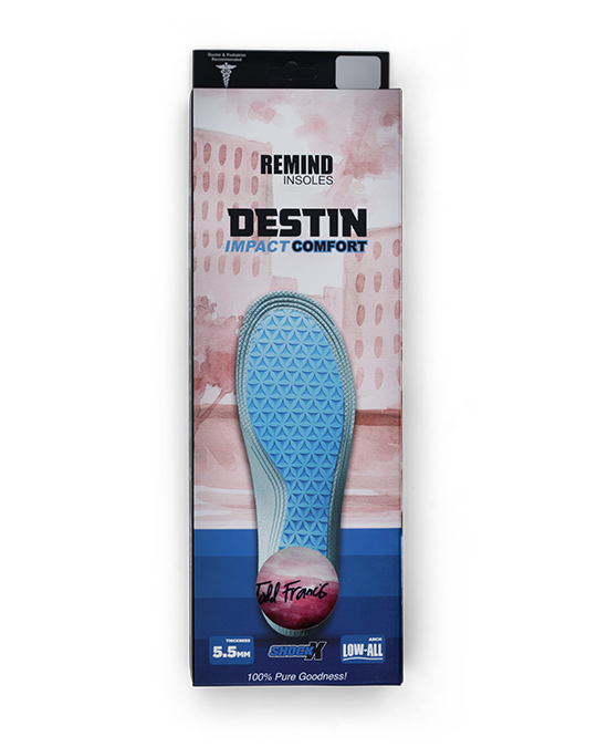 DESTIN IMPACT 5.5MM Low-All Arch Insoles | Todd Francis Yeti