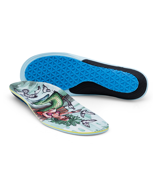 CUSH IMPACT Todd Francis Medusa 5.5MM Mid-High Arch Insoles