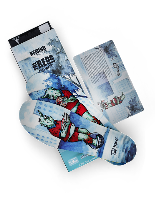 REDE IMPACT Todd Francis Cyclops 5.5MM Low-All Arch Insoles