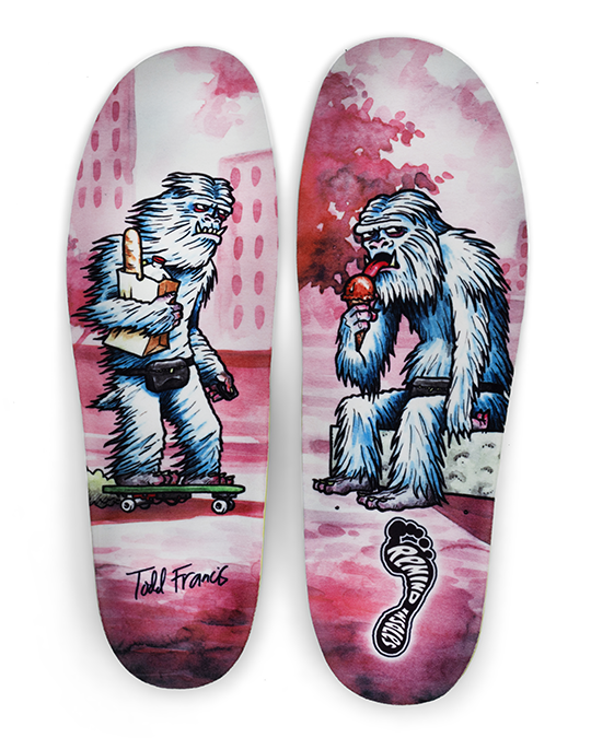 DESTIN IMPACT 5.5MM Low-All Arch Insoles | Todd Francis Yeti