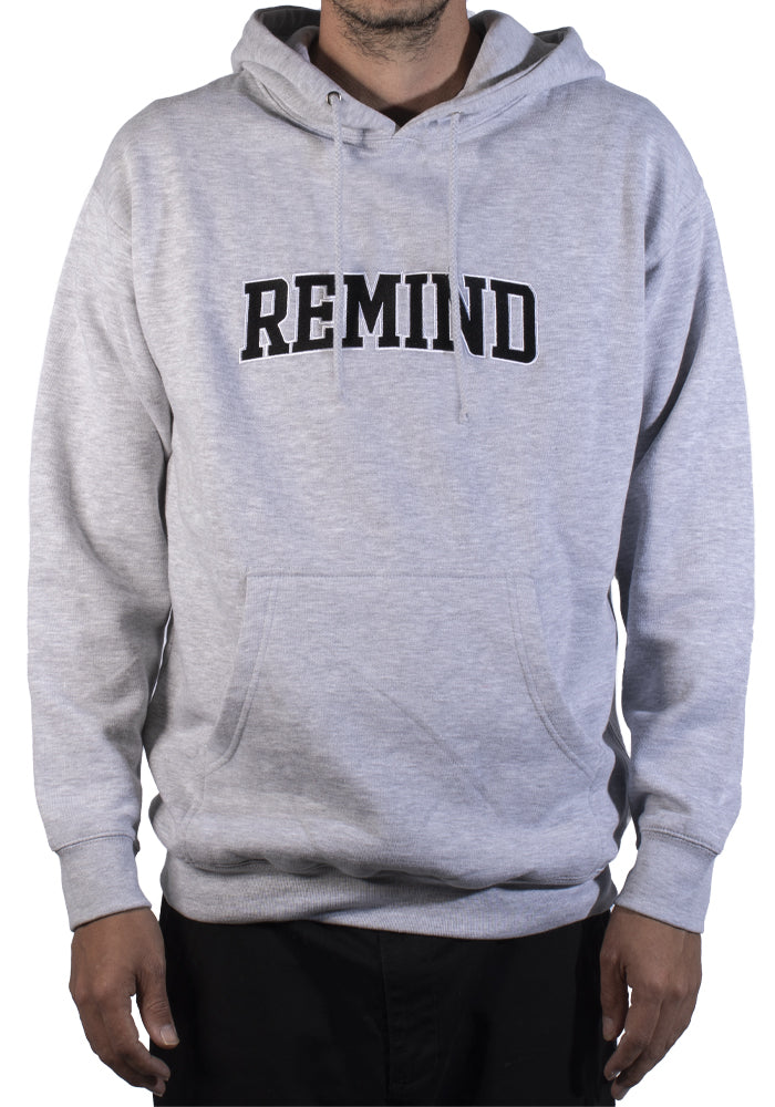 Remind Hoodie College Font – Remind Insoles