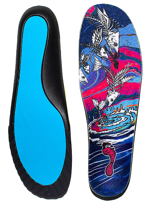MEDIC IMPACT 6MM Mid-High Arch | Jackson Bros. Flying Fish Insoles