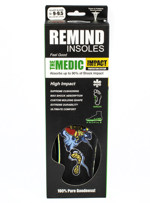 MEDIC IMPACT 6MM Mid-High Arch | Elliot Sloan Eagle Insoles